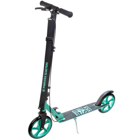 Roller Raven Straight Black/Mint 200 kézifékkel